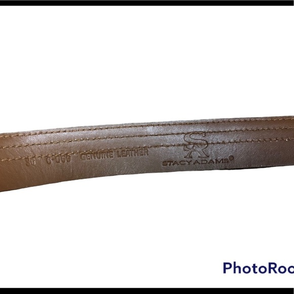 Stacy Adams Leather Belt - Picture 13 of 13